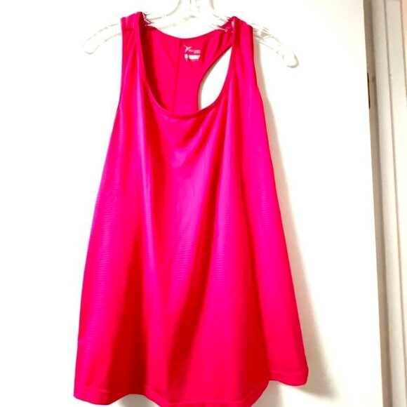 Old  Navy Hot ;pink Tank Top Size Large Running Athletic Barbiecore Shirt - Picture 2 of 5